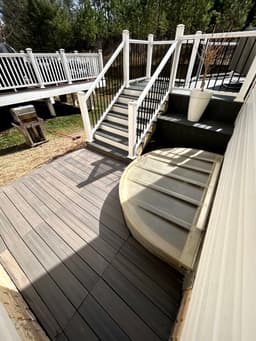 Deck Construction Project in Maryland thumbnail 7
