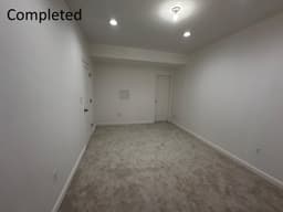 Basement remodeling project in Glenn Dale, MD thumbnail 8