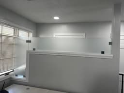 Modern Office Transformation with Painting and Glass Partition Wall thumbnail 12