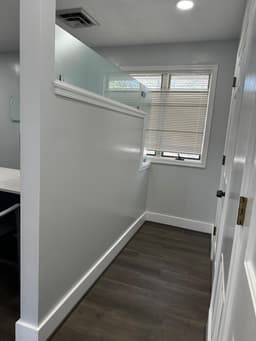 Modern Office Transformation with Painting and Glass Partition Wall thumbnail 13