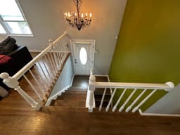 Elegant Staircase Handrail Remodeling thumbnail 3